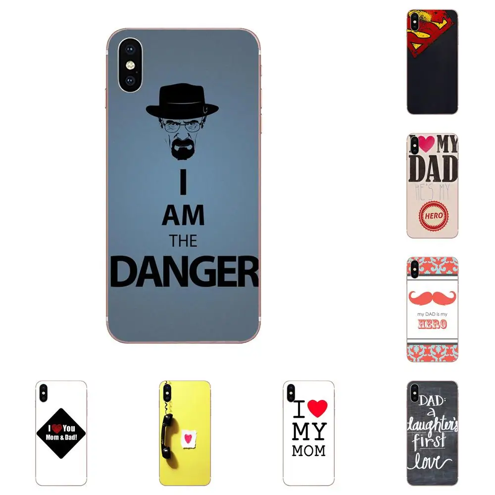 I Love My Best Dad сверхзвуковой Роскошный чехол для телефона Xiaomi Redmi Note 2 3 3S 4 4A 4X5 5A 6 6A Pro