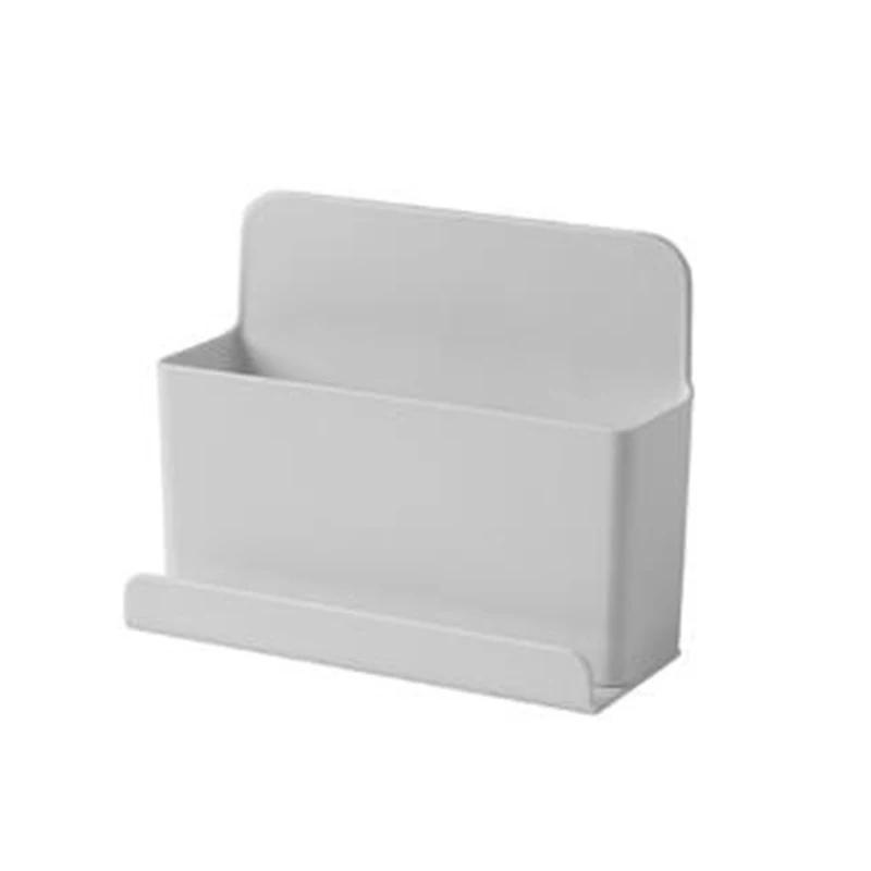 

TV Remote Control Holder Wall-Mounted Organiser Rack Storage Box Container Stand