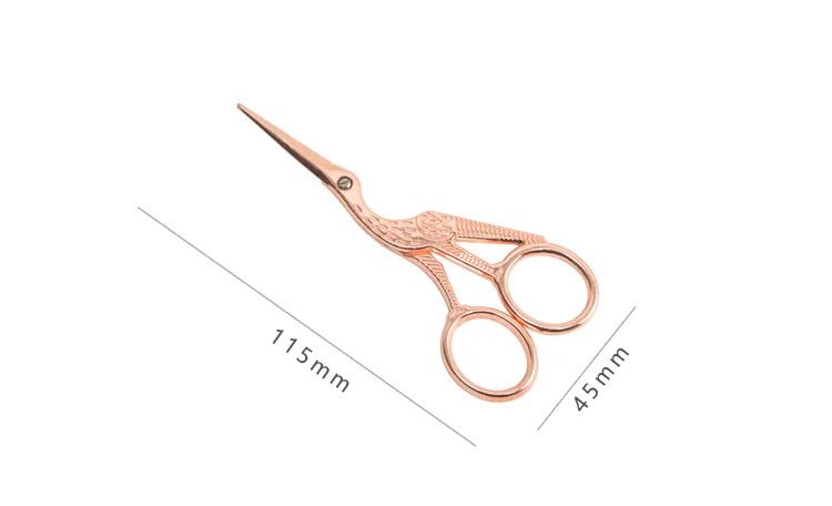 1Pcs Stainless Steel Sharp Handicraft Cut Craft DIY Shear Student Office Snip Scissor Household Paper School Stationary