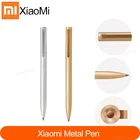 Оригинальная металлическая ручка Xiaomi mi Mijia 0,5 мм, ручка для подписи PREMC, гладкие швейцарские стержни MiKuni, японские чернила