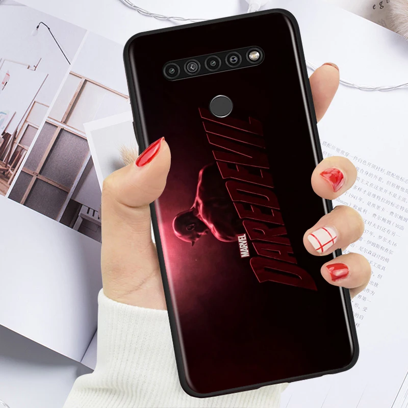 

Marvel Avengers Logo Art For LG K92 K42 K22 K71 K61 K51S K41S K30 K20 2019 Q60 V60 V50 S V40 V30 G8S G8 X ThinQ Phone Case