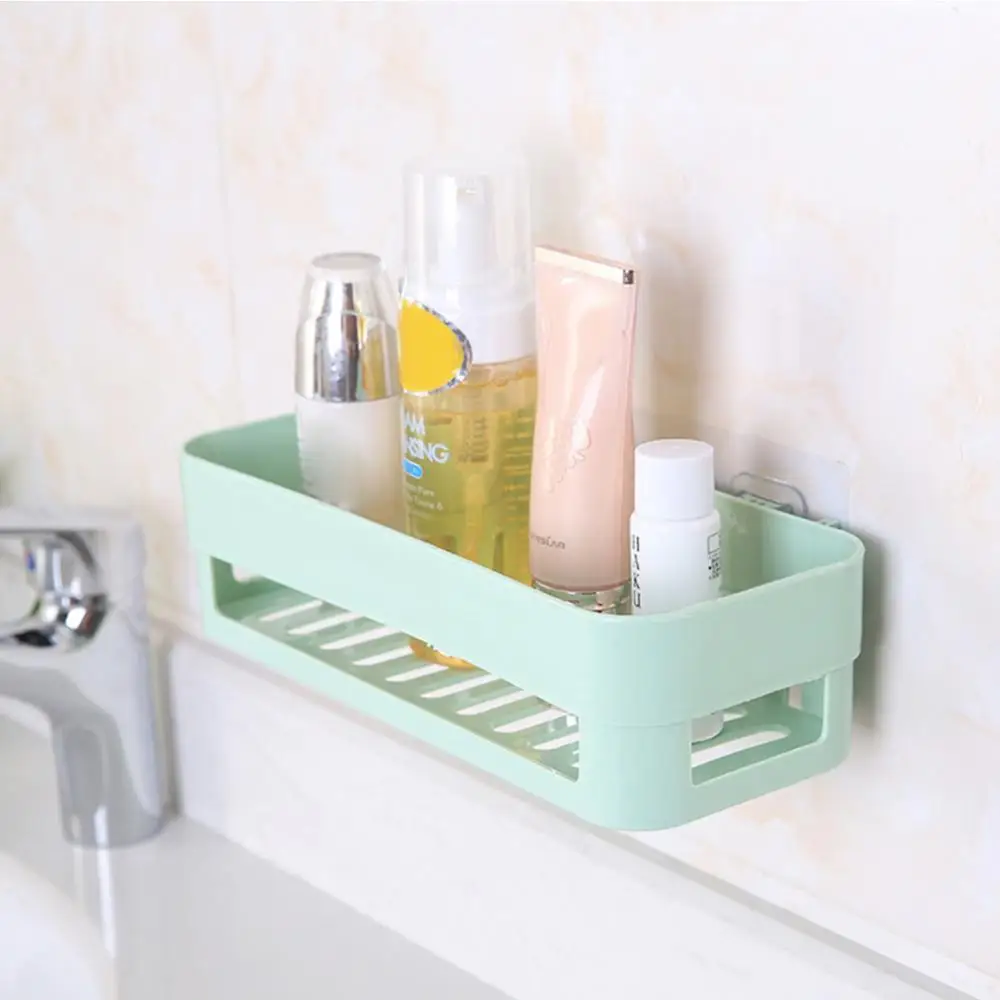 

40% Hot Sales!!! Bathroom Storage Basket Sundries Holder Kitchen Shelf Rack Organizer with Sucker
