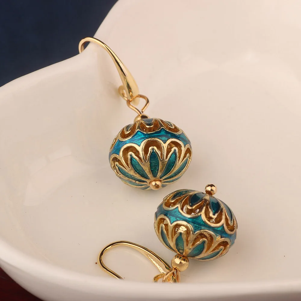 Женские серьги-подвески в этническом стиле | Серьги-подвески