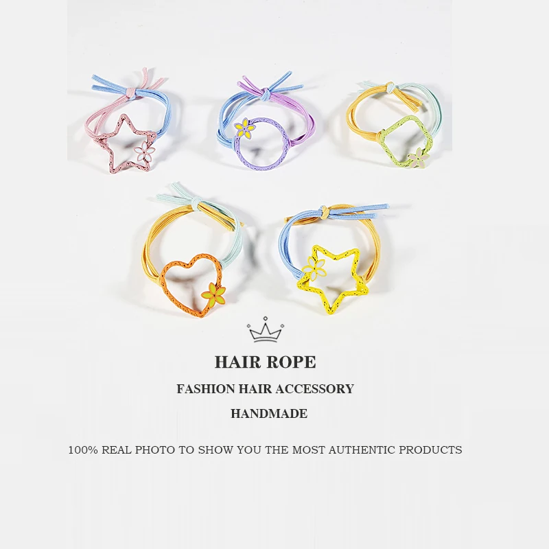 Высокая эластичная веревка для взрослых и аксессуары ленты волос Для женщин