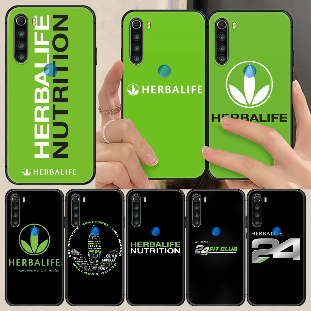 

Herbalife Phone Case Cover Hull For XIAOMI Redmi 7a 8a S2 K20 NOTE 5 5a 6 7 8 8t 9 9s pro max black cell cover trend coque