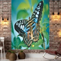 butterfly tapestry blanket tapestry wall hanging room decor tapestry wall decor art home room decor room decoration