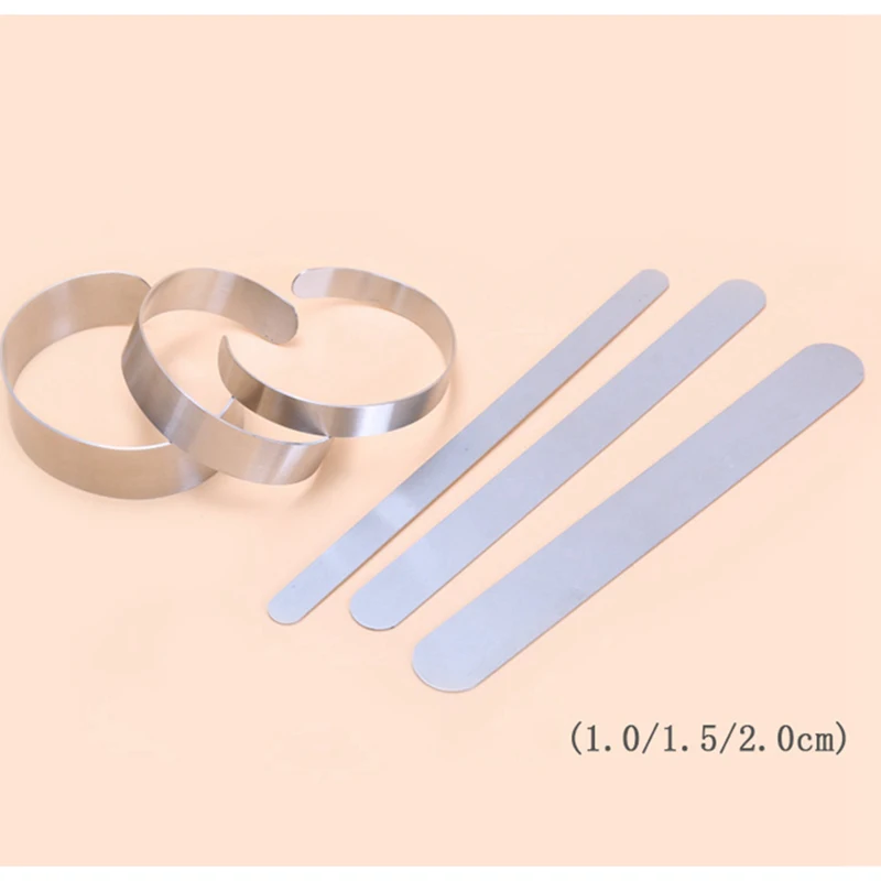 Лента из полированной нержавеющей стали шириной 5/10/15/20 мм и изогнутый Внутренний