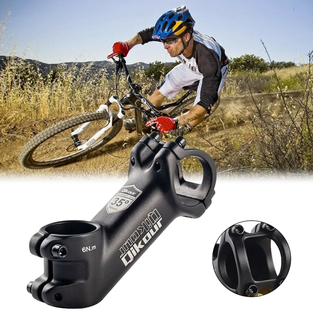 

Bicycle Stem 35 Degree 31.8*90MM Bike Handlebar Stem Riser For MTB Road Bike T6 Aluminum Alloy Cycling Bike Parts