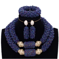 dudo choker necklace set 2 layers bold design handmade craft jewellery set 3 pcs crystal accessories 2020 free shipping