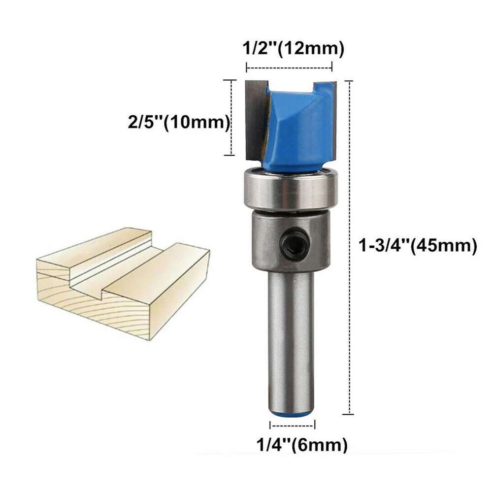 

1/4\\\\\\\" Shank Router Bits Alloy Cutter High Strength Router Bit Template