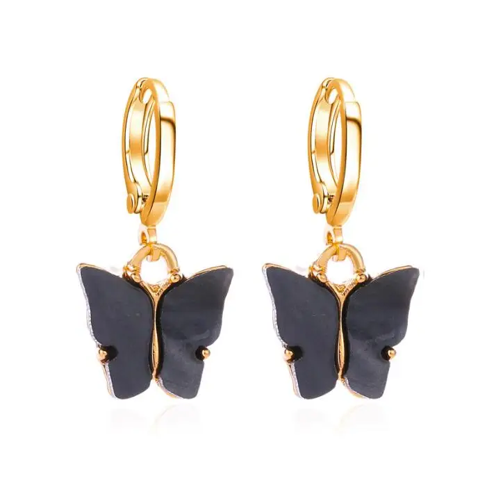 Punk Charm Jewelry Metal Ring Earrings Hanging Exaggerated Cross Pendant Earrings for Women Party Jewelry Earrings