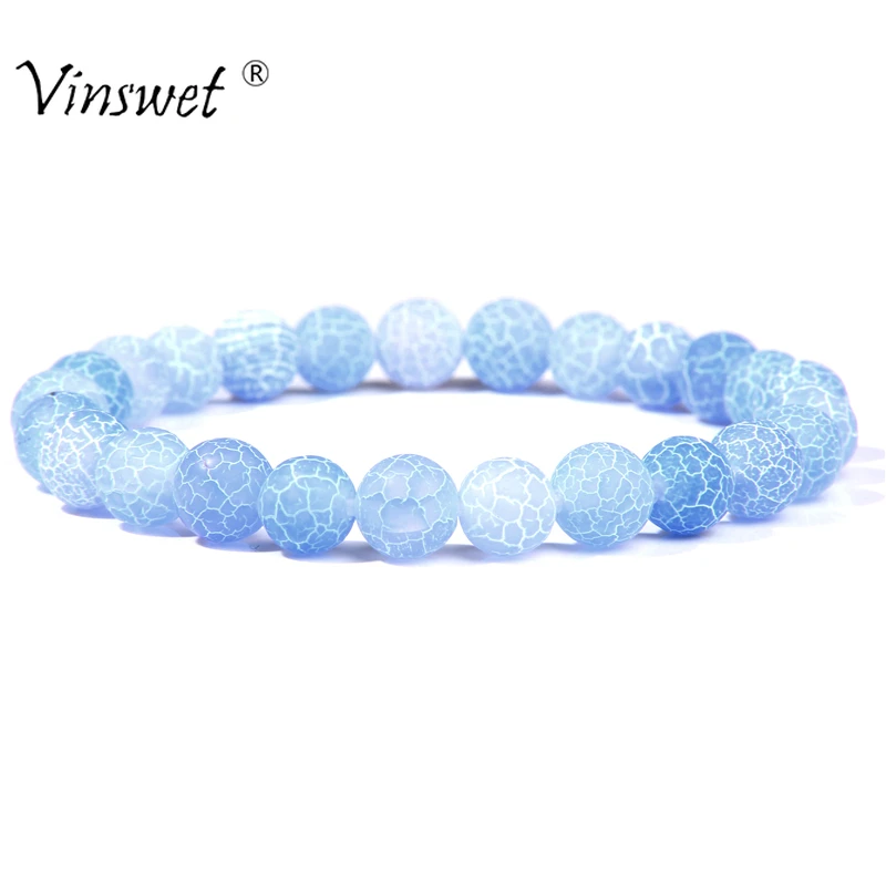 Женские и мужские браслеты из натурального камня Агаты амулеты браслет дружбы