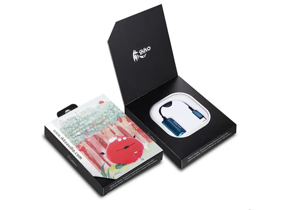

ikko Zerda ITM03 USB Type-C to 3.5mm 32Bit/384kHz DSD256 HiFi DAC for Windows/Android/iOS/OS