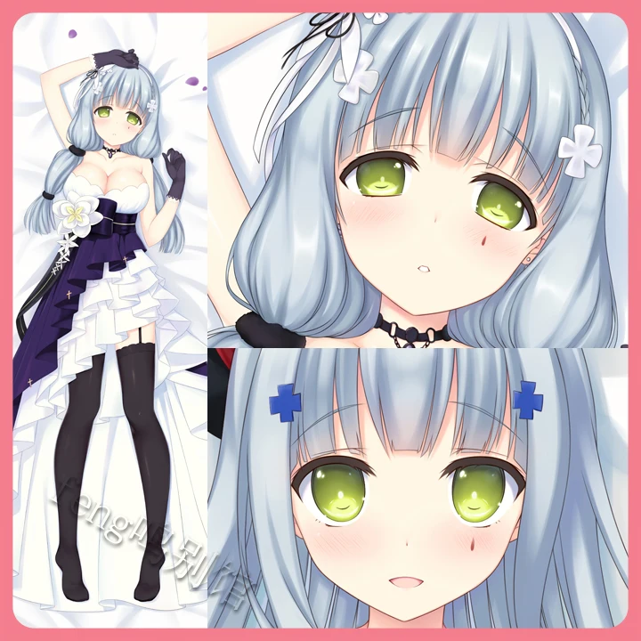 

Anime Game Girls Frontline HK416 Sexy Dakimakura Hugging Body Pillow Case Otaku Male Pillow Cushion Bed Linings Xmas Gifts Fe