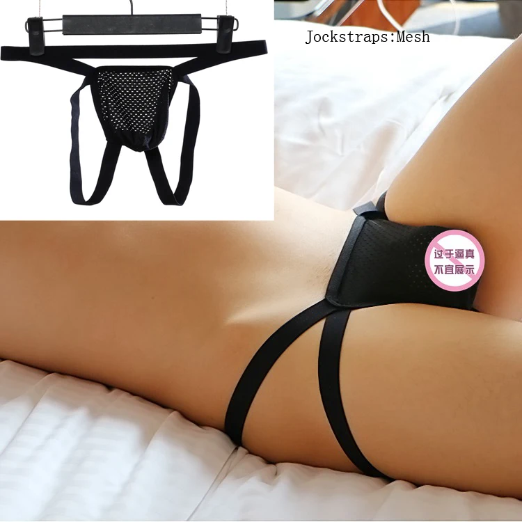 

Men G-Strings Jockstrap Thong Underwear Mesh Sexy Gay Sissy Tanga Hombre Jockstrap Penise Bag Breathable Thin Men Underwear