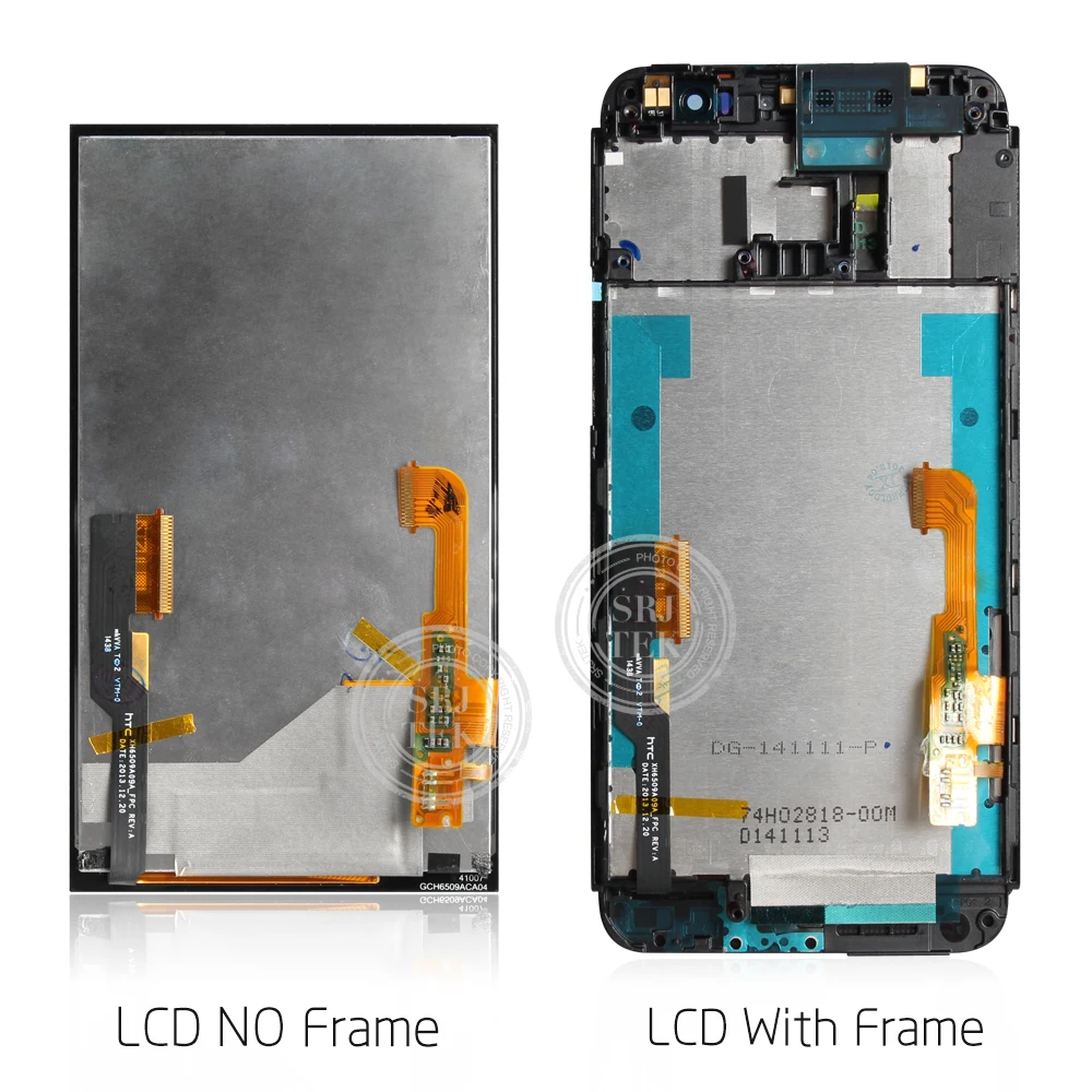 Srjtek экран для HTC One E8 ЖК дисплей сенсорный дигитайзер Сенсорное стекло + рамка в