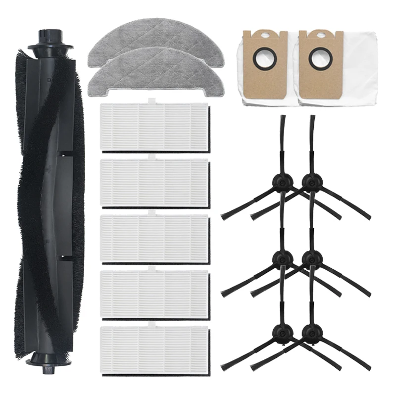 

Пылесборники, швабры, боковые вращающиеся щетки, основная щетка, роликовые аксессуары, комплекты деталей для робота-пылесоса VIOMI S9