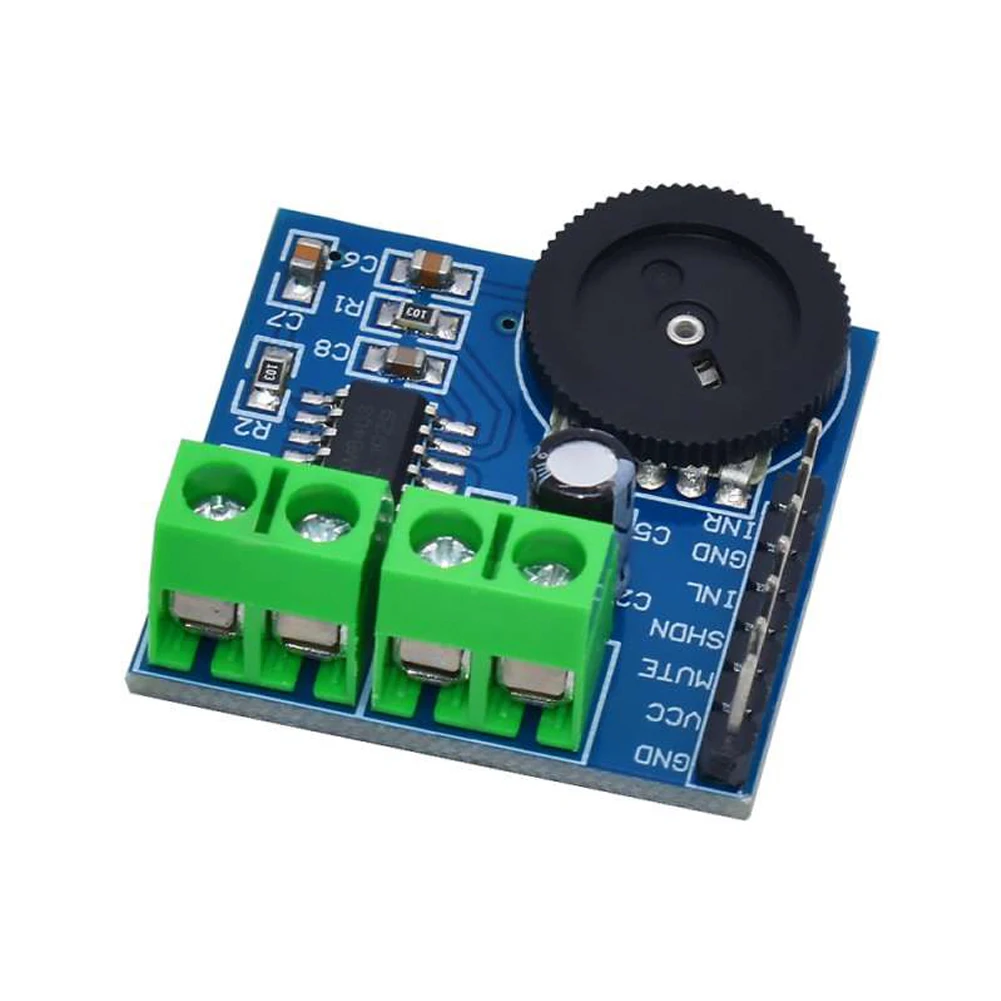 

10pcs PAM8403 Class D Power Amplifier Board Module 5V 3W * 2 Audio Stereo AMP Volume Control Sound Board Amplifier for Speakers