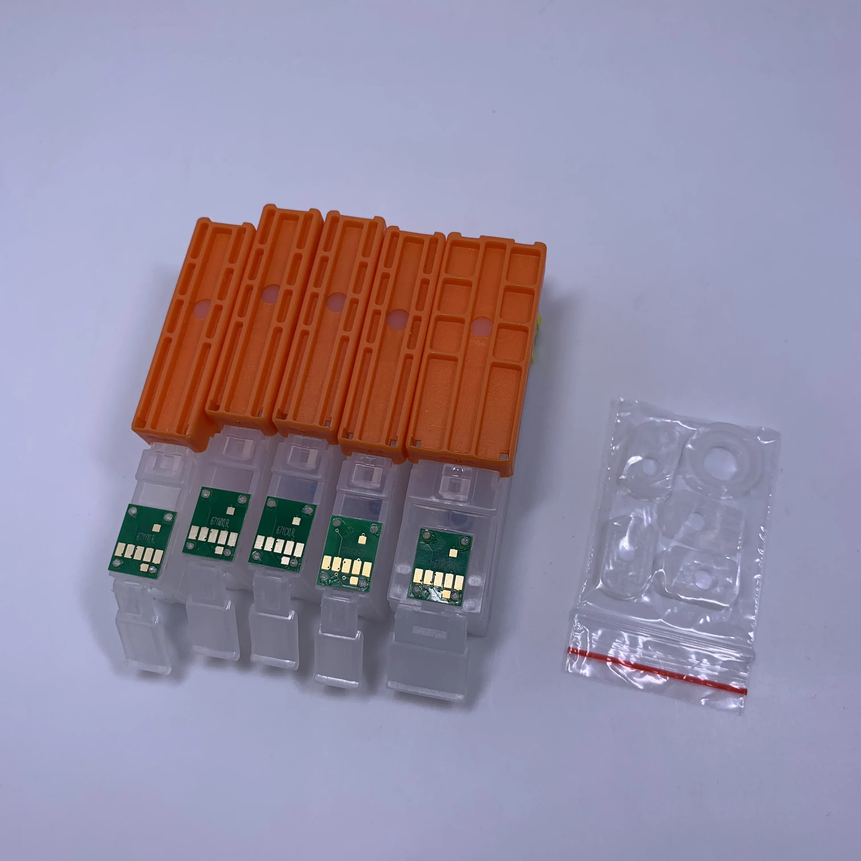 

YOTAT 5pcs Refillable PGI-670 ink cartridge PGI-670XL CLI-671 for Canon PIXMA MG5760 MG5765 MG5766 MG6860 MG6865 TS8060 TS6060