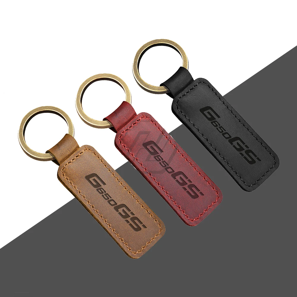 

Motorcycle Cowhide Keychain Key Ring Case for BMW Motorrad G650GS G650 GS