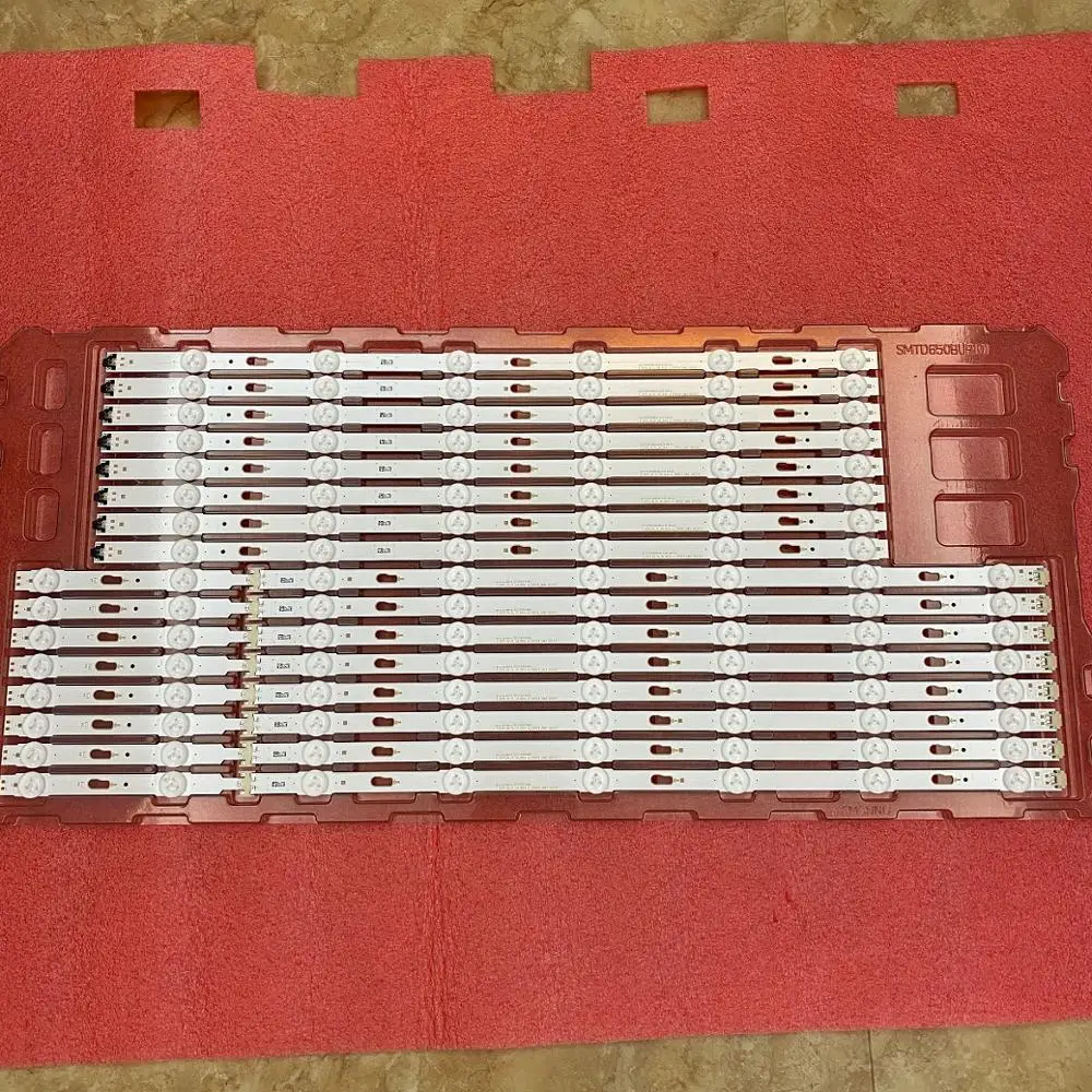 Светодиодная лента для подсветки Samsung UE65MU6105 UE65KU6095 UE65MU6172U UE65JU7590T UN65MU6100 UE65MU6120 UE65JU7090