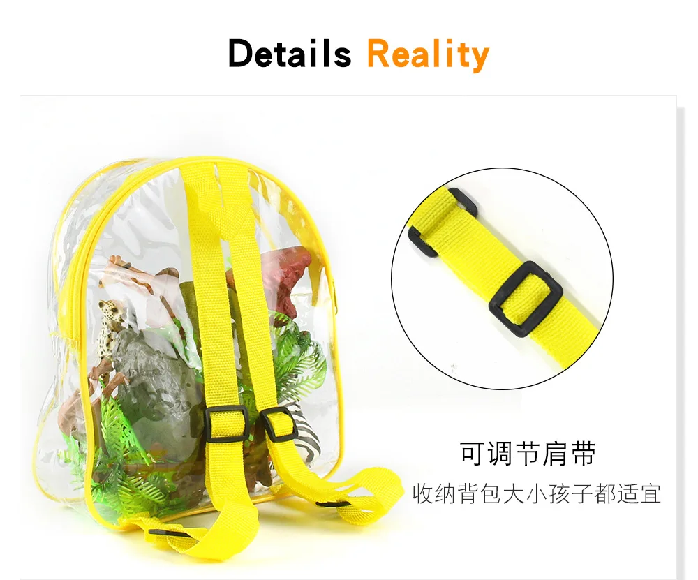 6 шт. различные модели животных в фермерском зоопарке с сумкой Леопард жираф слон