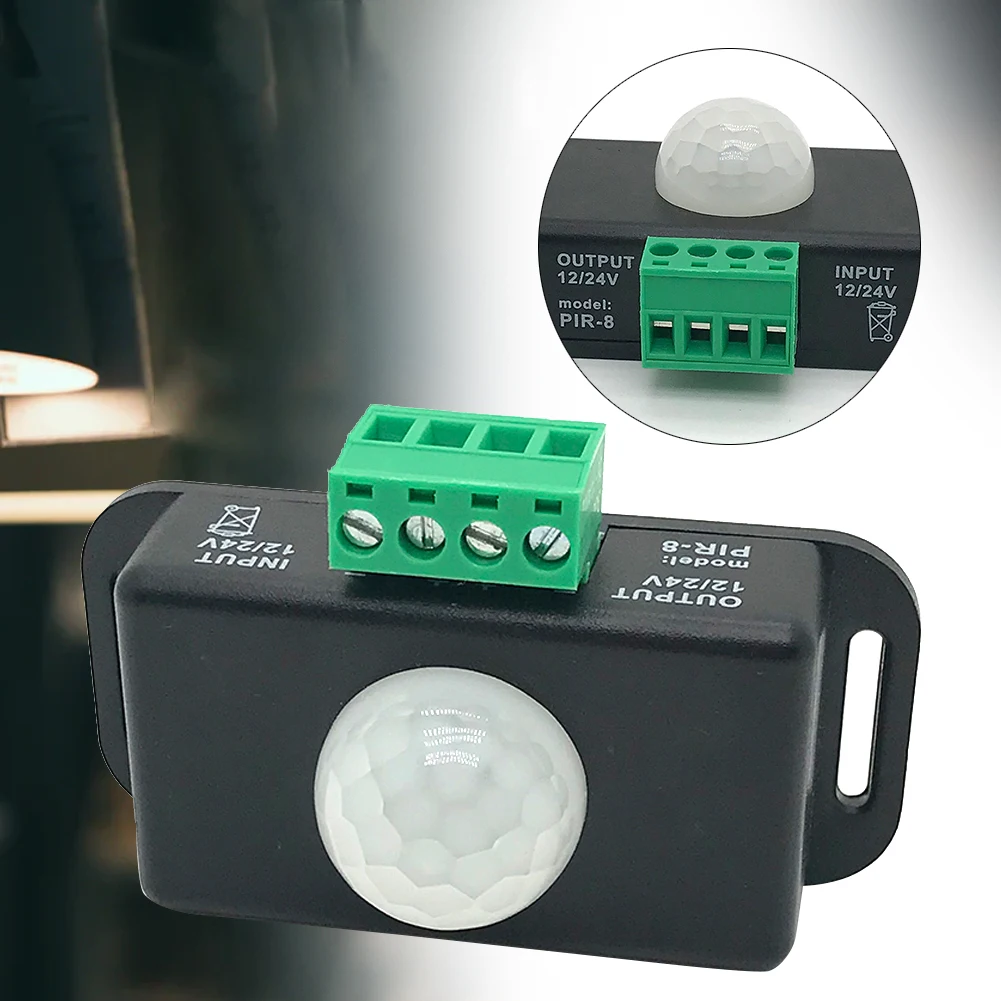 12В 24В автоматический чувствительный умный дом инфракрасный датчик движения PIR