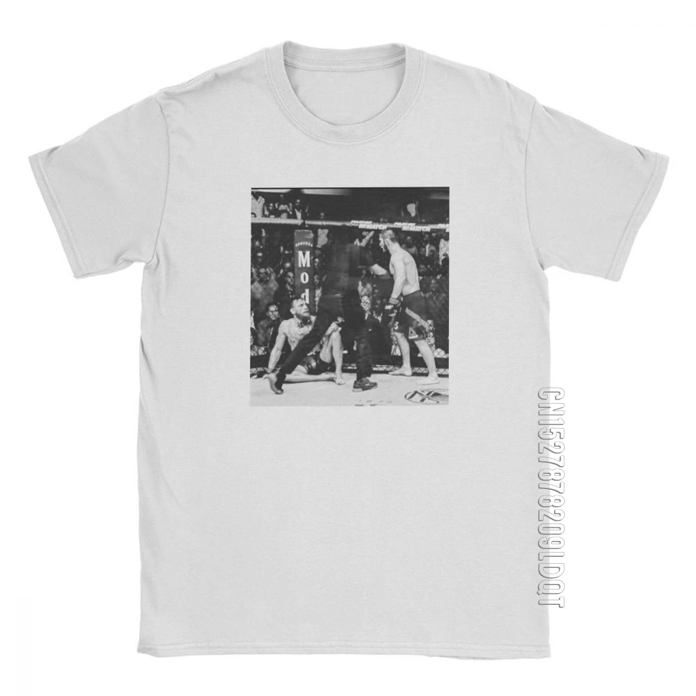 

Men T Shirt Khabib Nurmagomedov The Eagle Conor Mcgregor Cool Male Tshirt Basic Tees O Neck Clothes Cotton Plus Size T-Shirt