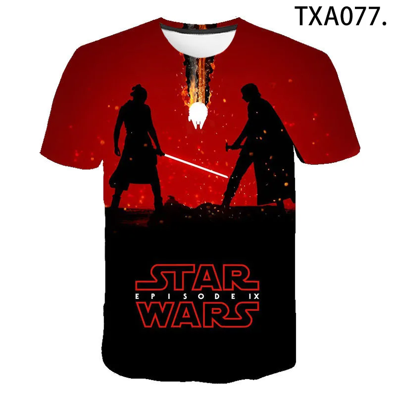 

Summer 3D T shirt Wars Movie Men Women Children Fashion Streetwear Boy Girl Kids Printed T-shirt Cool Tops Tee