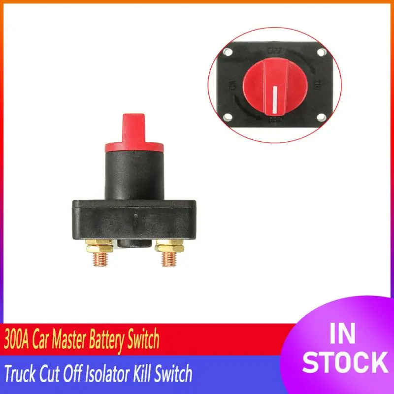 

100A Battery Disconnect Kill Selector Switch 60V Master Disconnect Rotary Cut Off Isolator Kill Switch Switches & Relays