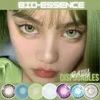 Линзы контактные, 10 шт.коробка, цветные, для ежедневной близорукости, биоэссенция, 0,00-8,00