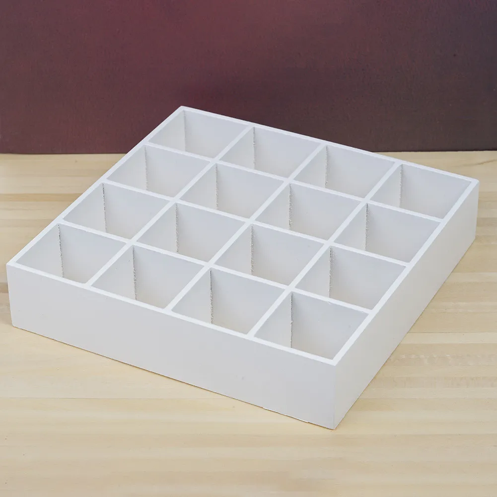 

Dongzhur White 1: 12 Dollhouse Storage Rack Mini Accessories Wood Shelves Children DIY Gift Grid 16 Birthday Toy Furniture R6J6