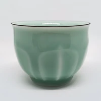 ceramic china tea cup longquan celadon teacup chinese tea pot celadon tea set water mug drinkware office master cup