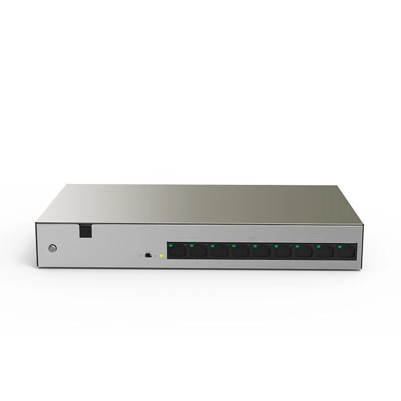 Tenda TEG1109P-8-102W гигабитный коммутатор poe сетевой переключатель ethernet 9*10 100 1000 Мбит RJ45 Порты и разъёмы 18 Гбит Коммутационная Ёмкость Plug& Play