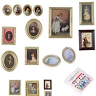 Горячая Распродажа 1:12 Масштаб 112 фотографии масляная живопись Настенная картина для 1:12 кукольный домик Миниатюрные миниатюрные миниатюры Casa De Munecas