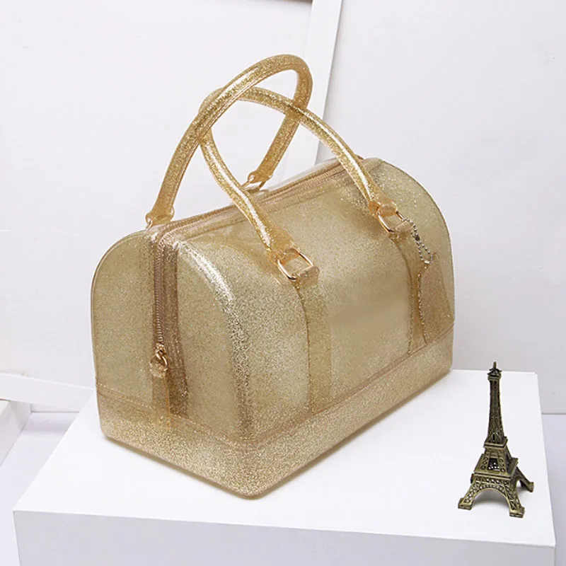 Летние прозрачные желейные сумки высокого качества большая сумка-подушка 26 см