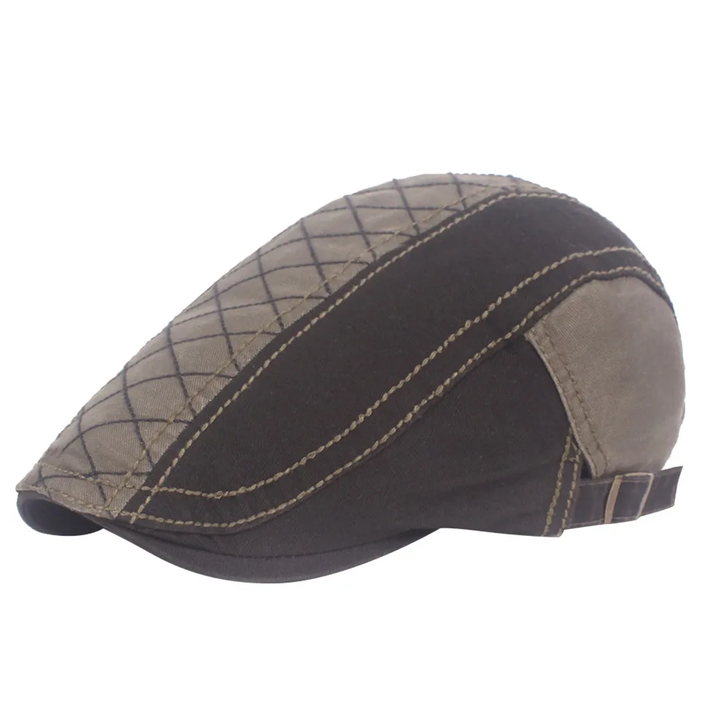 Стильный мужской берет стильный шерстяной фетровый в джентльменском стиле для