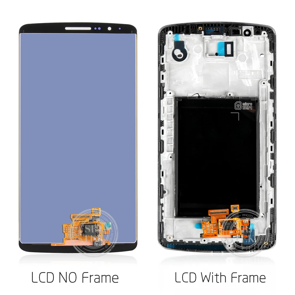 Srjtek 5 &quotЖК-дисплей для LG G3 D850 D851 D855 ЖК-панель сенсорный экран дигитайзер Сенсорное