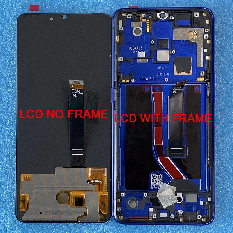 Оригинальный ЖК дисплей AMOLED 6 5 дюйма Axis для Oppo Realme X2 Pro rmx830 рамка экрана +