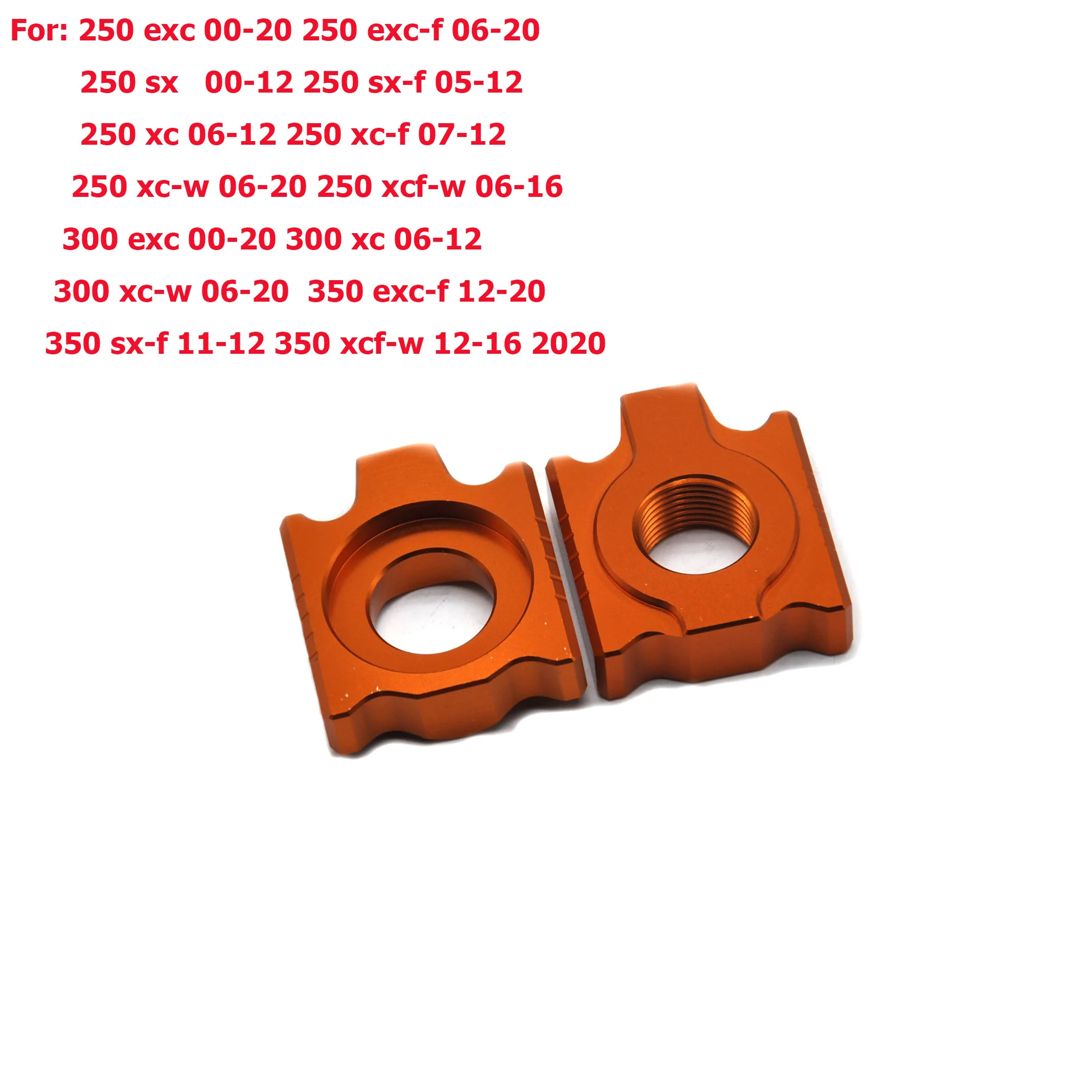 Задний шпиндель ползунок ось блок цепи регулятор Натяжитель для ktm exc f sx sxf xc w xcf 250