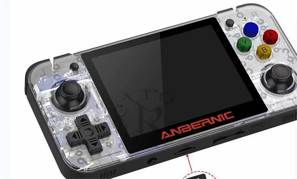 Ретро игровая консоль RG350 портативные видеоигровые консоли 64 бит 3 5 дюймовый IPS