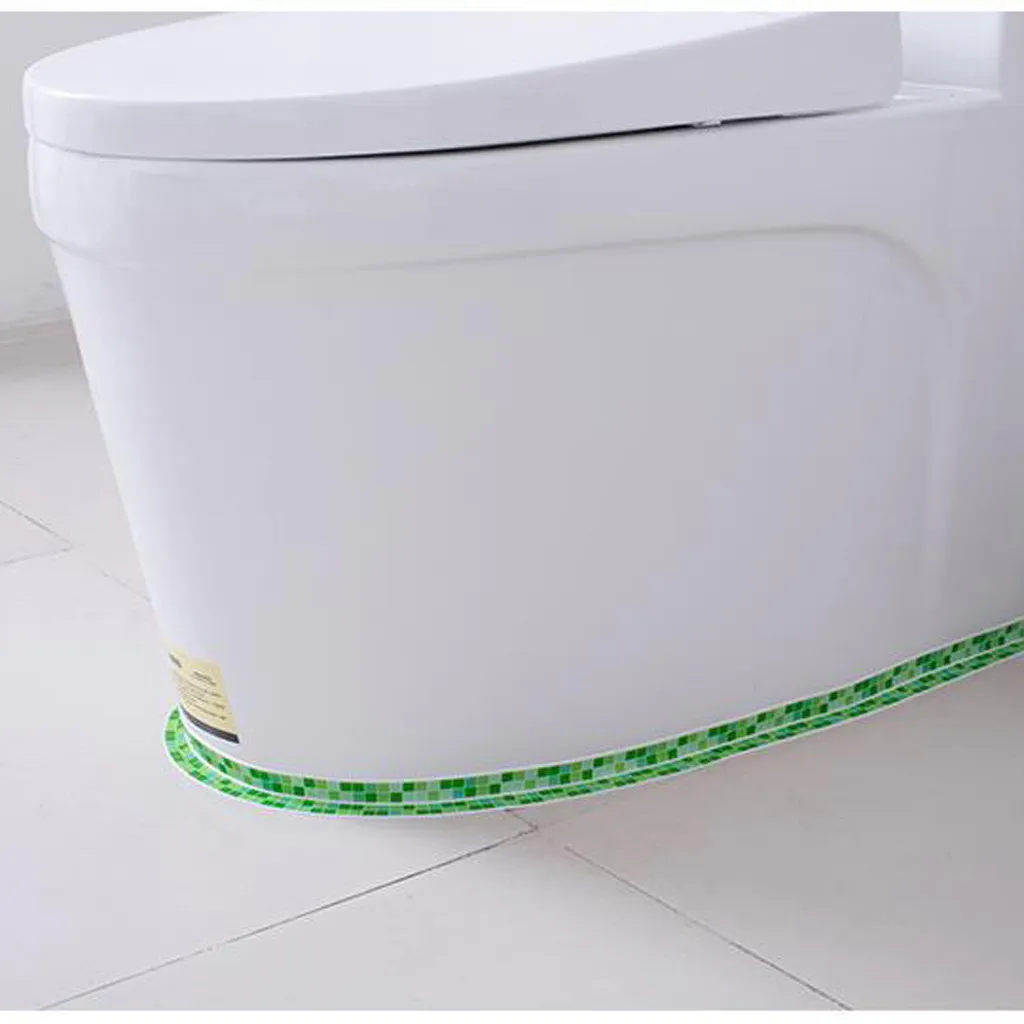 Настенная угловая клейкая лента для ванной комнаты цветная плетеная