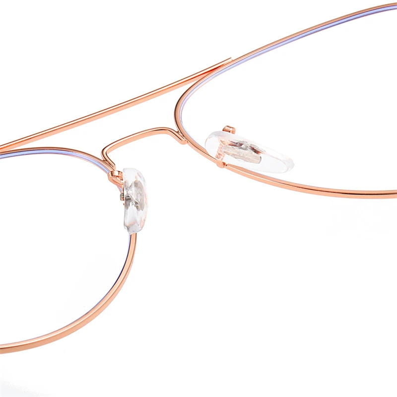 Clear Transparent Computer Anti Blue Screen Light Blocking Glasses Frame Women Men