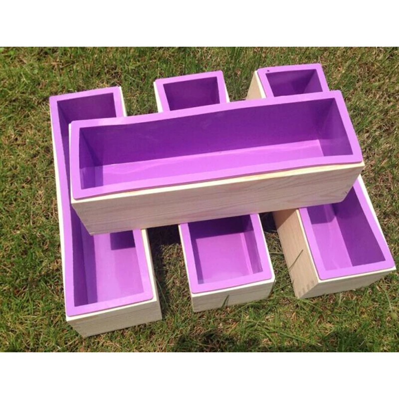 1200 г кусок мыла деревянная коробка DIY инструмент для изготовления прямоугольных