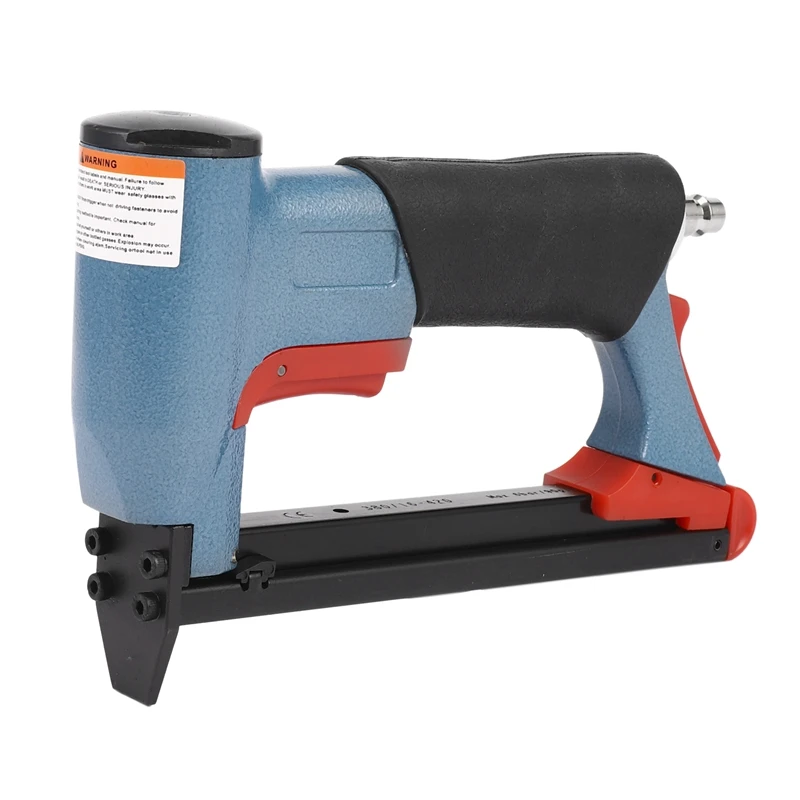 1/2 Inch Pneumatic Air Stapler Nailer Fine Tool For Furniture Blue 4-16Mm Woodworking Power To | Инструменты