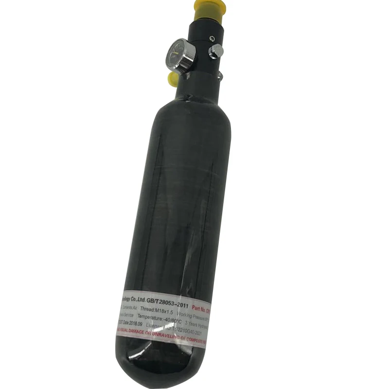 AC303561 0.35L Hpa Мини-резервуар для подводного плавания баллон высокого давления из