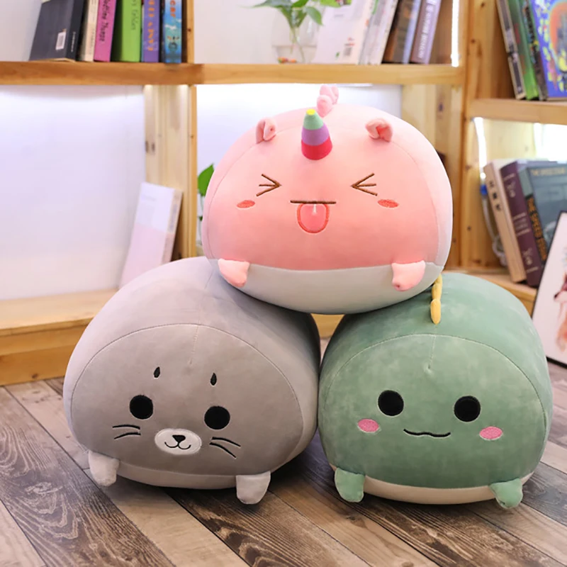 Жирных Животные плюшевая игрушка длинный валик мягкий комплект для сна друг