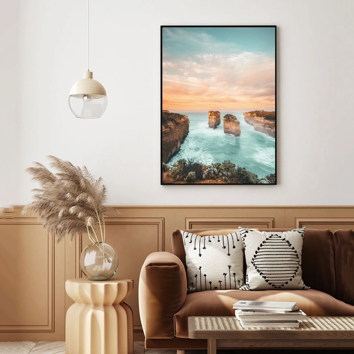 

Port Campbell Sunrise, Victoria Australia Wall Art Canvas Print, Ocean Photography, Ocean Wall Art, Wave Photo Landscape Poster