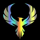 Автомобильные наклейки PHOENIX, мотоциклетные декоративные аксессуары, оригинальные аксессуары, водонепроницаемая и Солнцезащитная виниловая наклейка, 15 см * 15 см