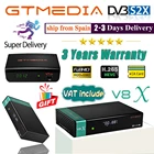 Лучший DVB-S2 GTmedia V8X H.265 декодер, обновленный GTmedia V8 Nova V8 honor, встроенный Wi-Fi H.265 Full HD gtmedia v7 s2x без приложения